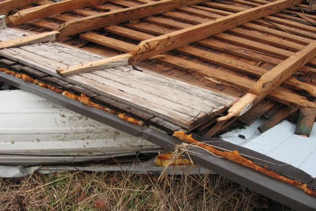 Central Oklahoma Tornado Damage Photo