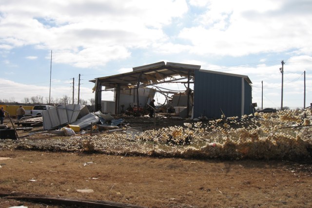 Central Oklahoma Tornado Damage Photo