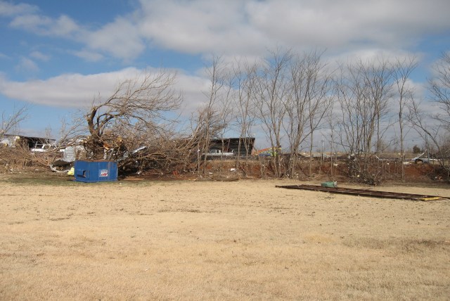 Central Oklahoma Tornado Damage Photo