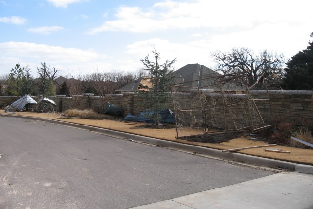 Central Oklahoma Tornado Damage Photo