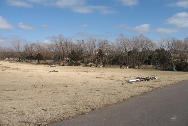 Central Oklahoma Tornado Damage Photo