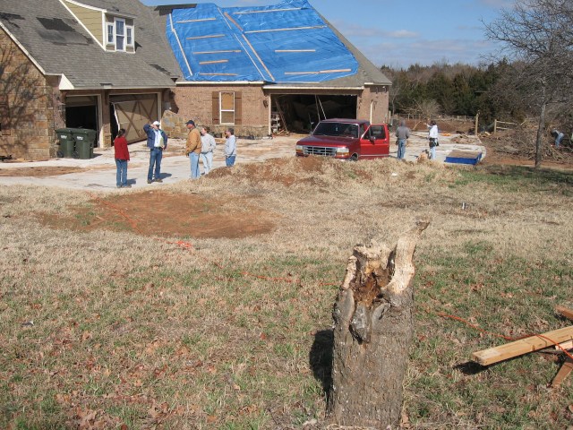 Central Oklahoma Tornado Damage Photo