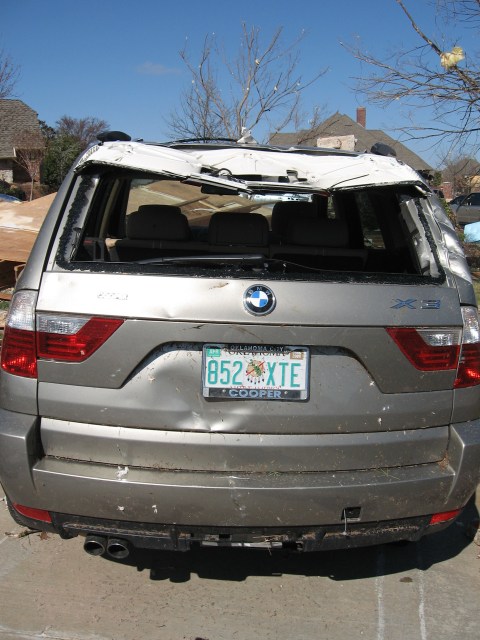 Central Oklahoma Tornado Damage Photo