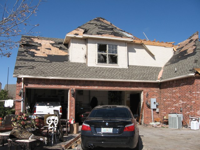 Central Oklahoma Tornado Damage Photo