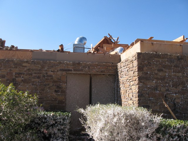 Central Oklahoma Tornado Damage Photo