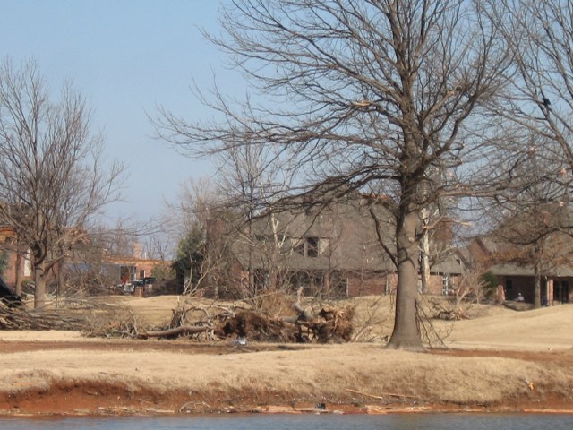 Central Oklahoma Tornado Damage Photo