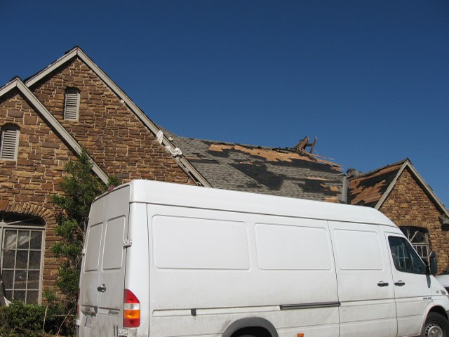 Central Oklahoma Tornado Damage Photo