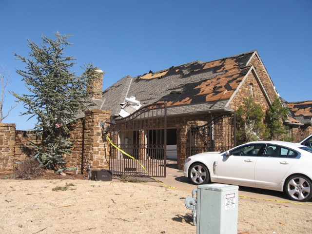 Central Oklahoma Tornado Damage Photo