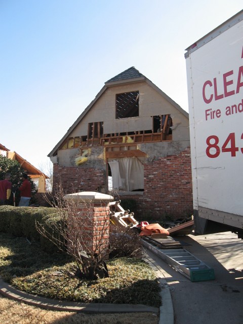 Central Oklahoma Tornado Damage Photo