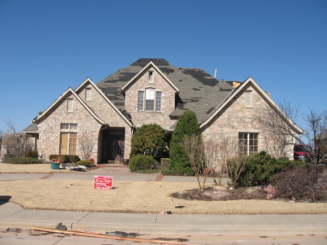 Central Oklahoma Tornado Damage Photo