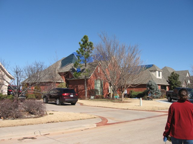 Central Oklahoma Tornado Damage Photo