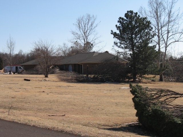 Central Oklahoma Tornado Damage Photo