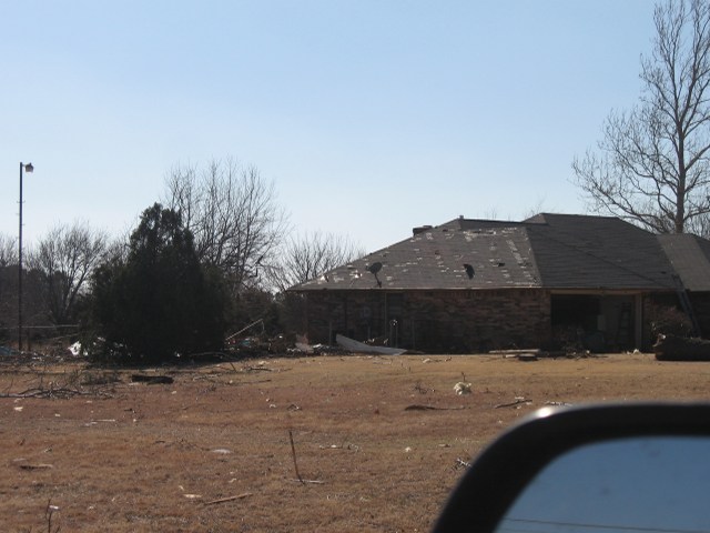 Central Oklahoma Tornado Damage Photo