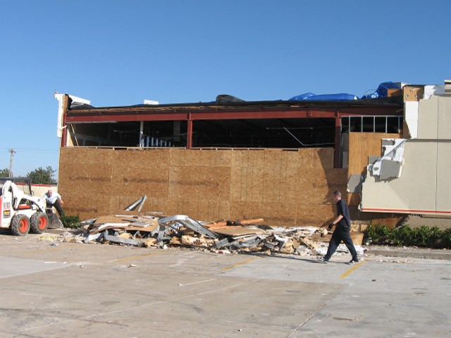 Central Oklahoma Tornado Damage Photo