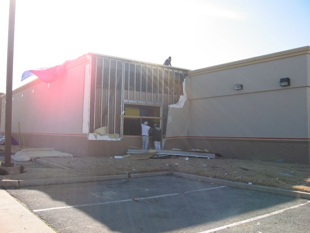 Central Oklahoma Tornado Damage Photo