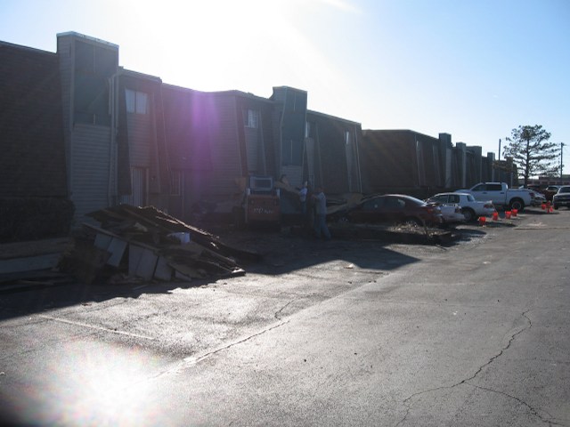 Central Oklahoma Tornado Damage Photo