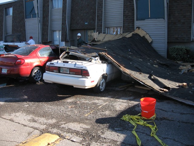 Central Oklahoma Tornado Damage Photo