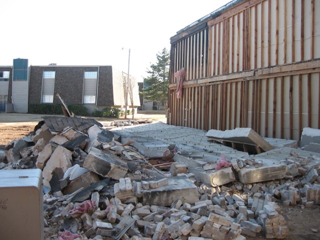 Central Oklahoma Tornado Damage Photo