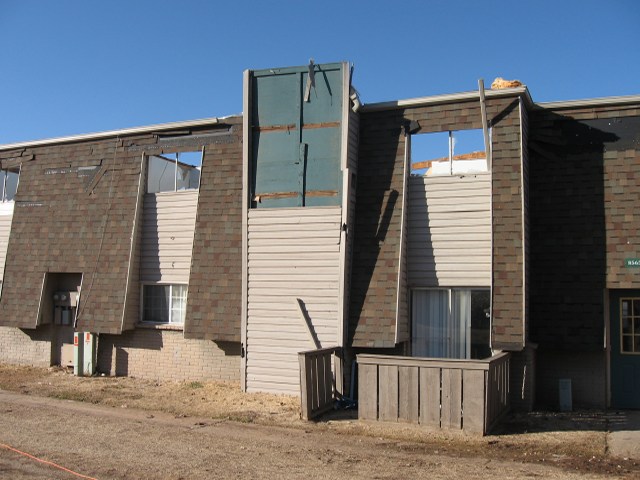 Central Oklahoma Tornado Damage Photo