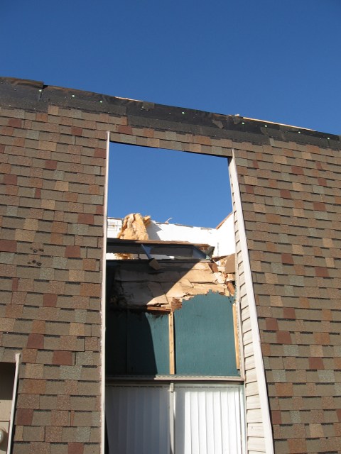 Central Oklahoma Tornado Damage Photo