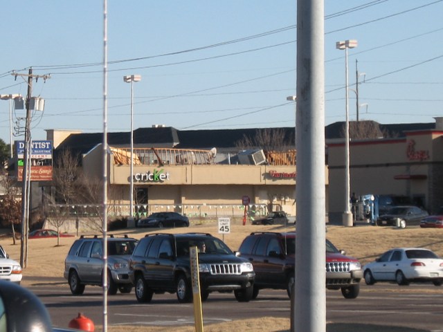 Central Oklahoma Tornado Damage Photo