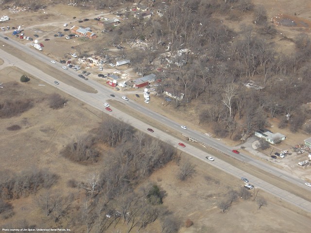 Lone Grove, OK Tornado Damage Photo