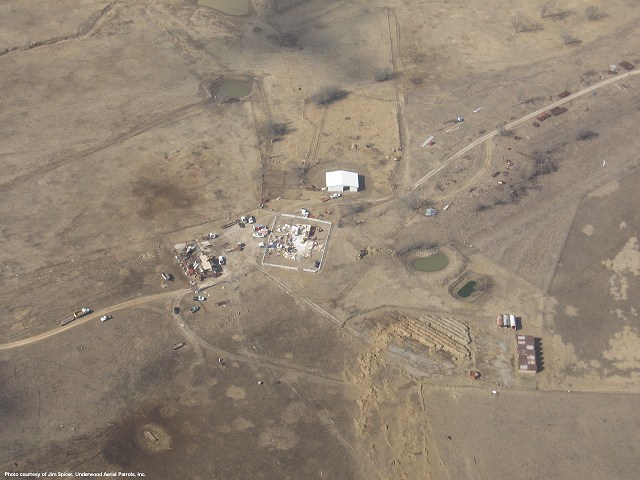 Lone Grove, OK Tornado Damage Photo