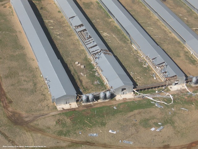 Lone Grove, OK Tornado Damage Photo