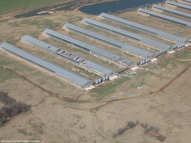 Lone Grove, OK Tornado Damage Photo