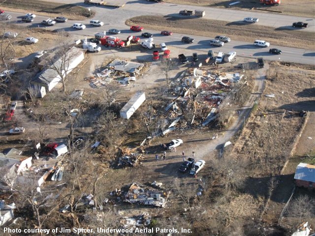 Lone Grove, OK Tornado Damage Photo