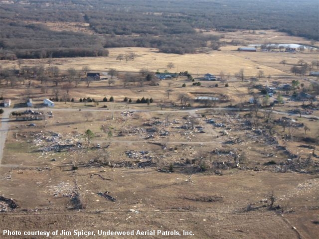 Lone Grove, OK Tornado Damage Photo