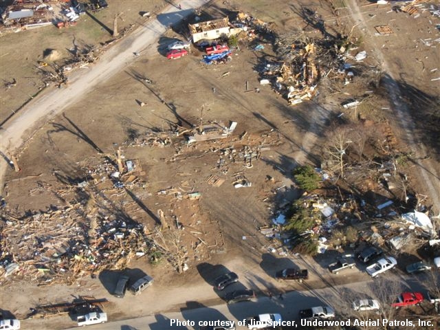 Lone Grove, OK Tornado Damage Photo