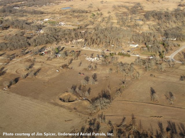 Lone Grove, OK Tornado Damage Photo