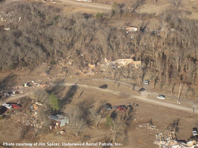 Lone Grove, OK Tornado Damage Photo