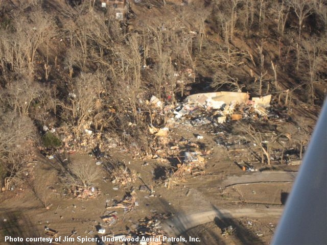 Lone Grove, OK Tornado Damage Photo