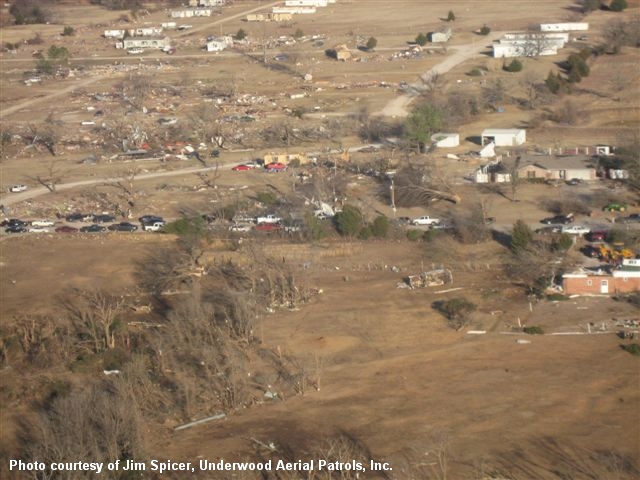 Lone Grove, OK Tornado Damage Photo