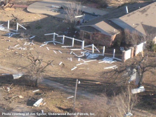 Lone Grove, OK Tornado Damage Photo