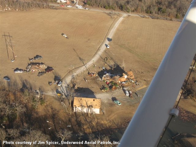 Lone Grove, OK Tornado Damage Photo