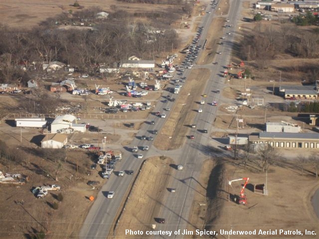 Lone Grove, OK Tornado Damage Photo