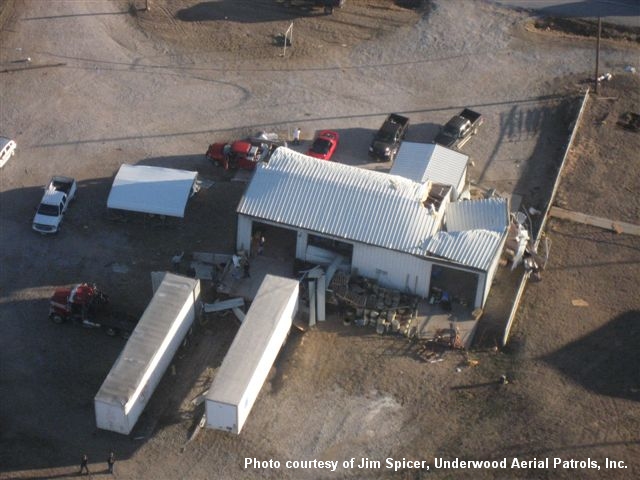 Lone Grove, OK Tornado Damage Photo