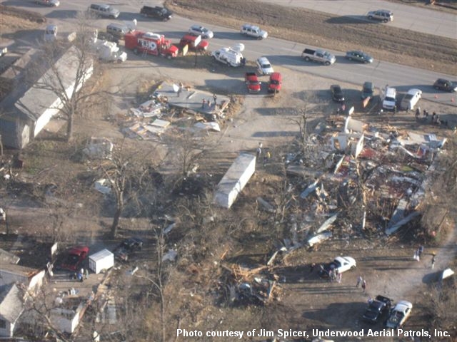 Lone Grove, OK Tornado Damage Photo