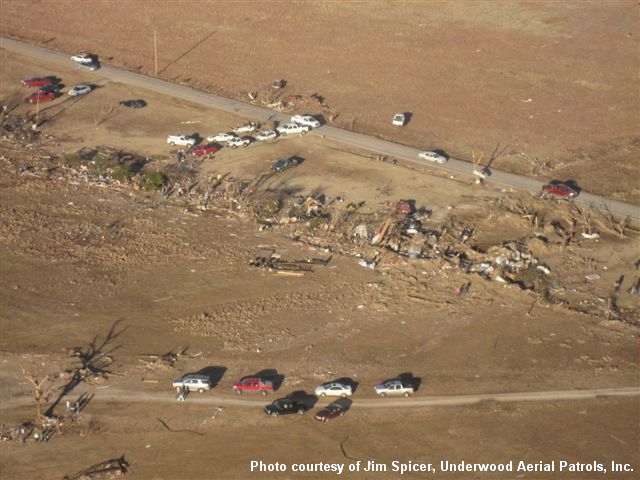 Lone Grove, OK Tornado Damage Photo