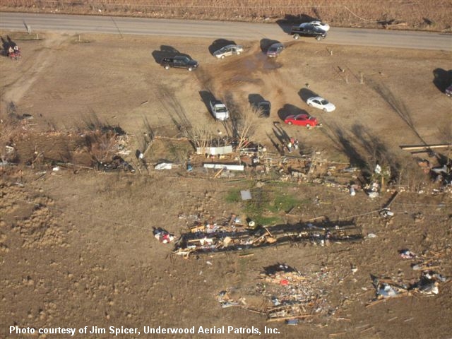 Lone Grove, OK Tornado Damage Photo