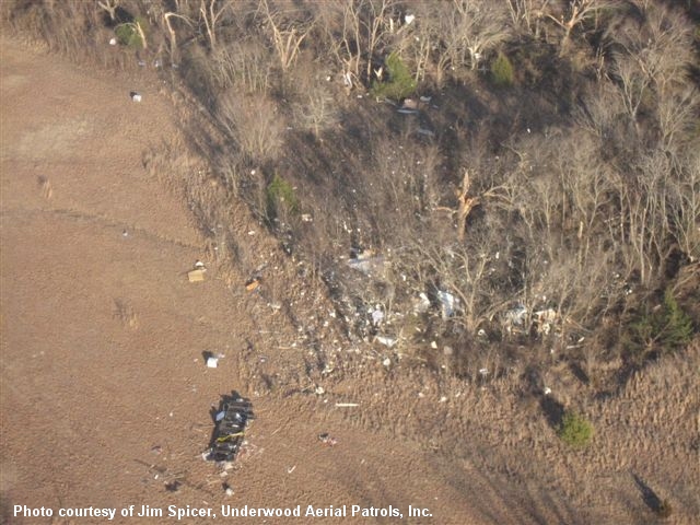 Lone Grove, OK Tornado Damage Photo