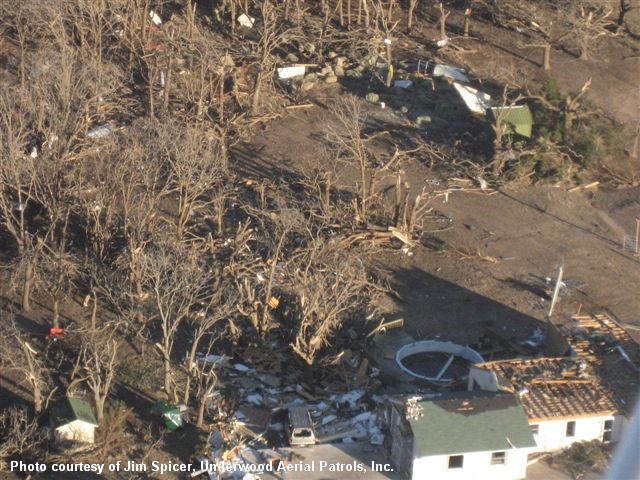 Lone Grove, OK Tornado Damage Photo