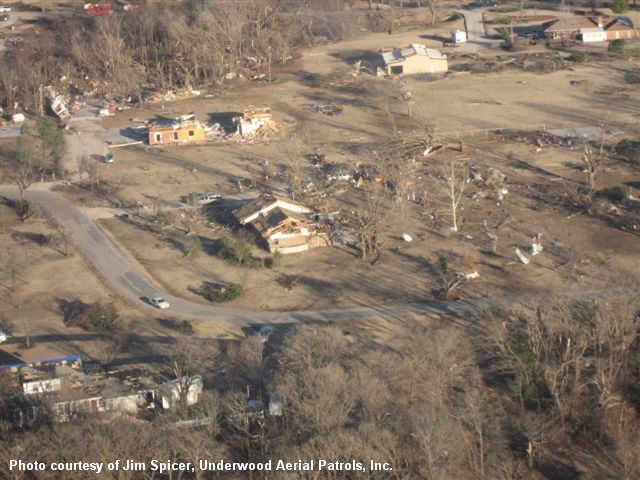 Lone Grove, OK Tornado Damage Photo