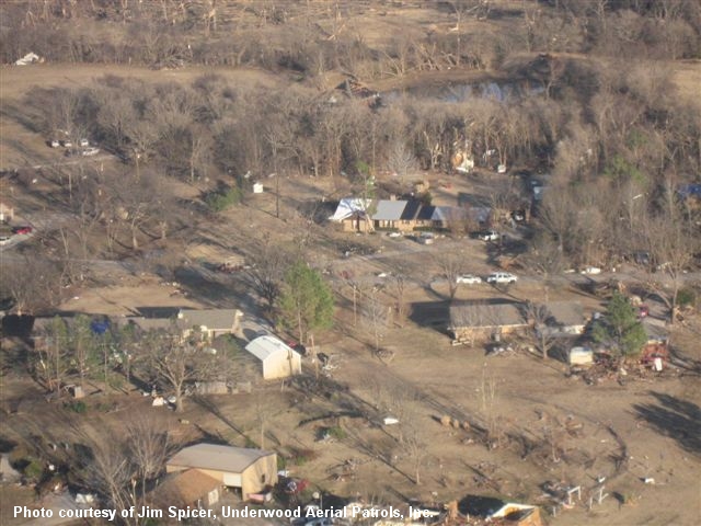 Lone Grove, OK Tornado Damage Photo