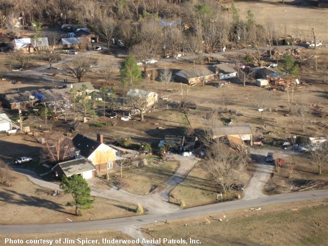 Lone Grove, OK Tornado Damage Photo