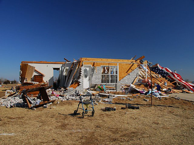 Lone Grove, OK Tornado Damage Photo