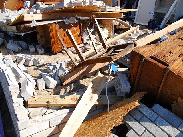 Lone Grove, OK Tornado Damage Photo